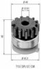 MAGNETI MARELLI 940113020294 Pinion, starter